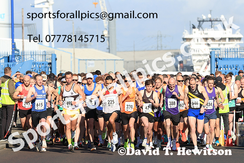 The 2025 Blyth 10k Road Race. Photo: David T. Hewitson/Sports for All Pics